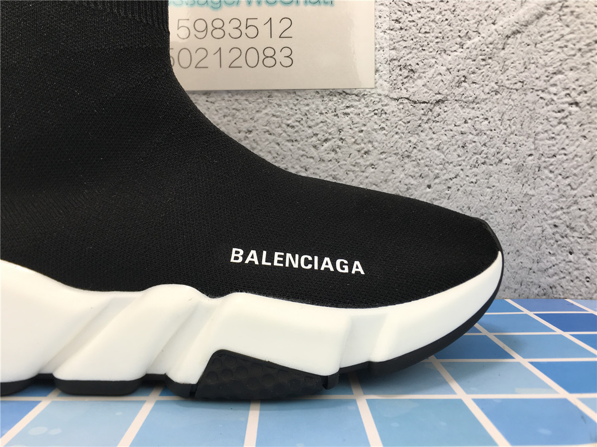 Balenciaga Speed Trainer Black White